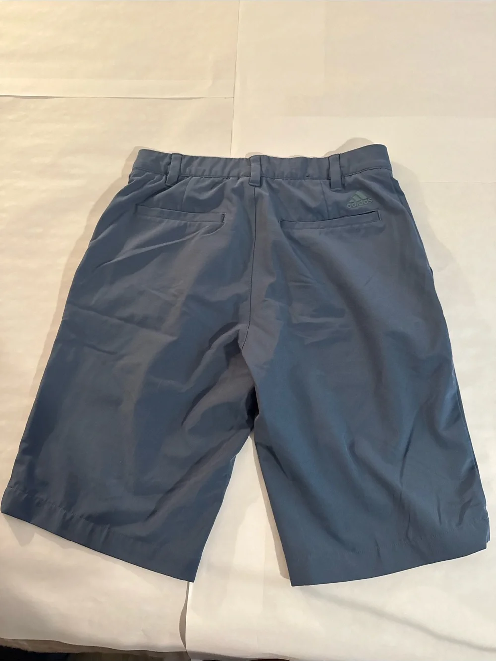adidas Men's Slate Blue Flat Front Golf Shorts